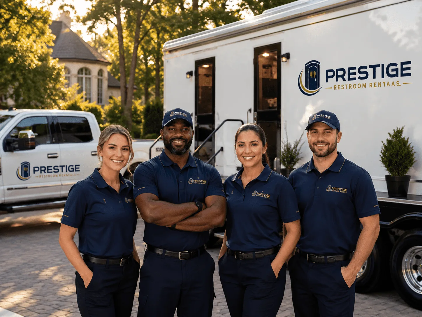 Trusted Luxury Portable Restrooms company in Mecosta, MI